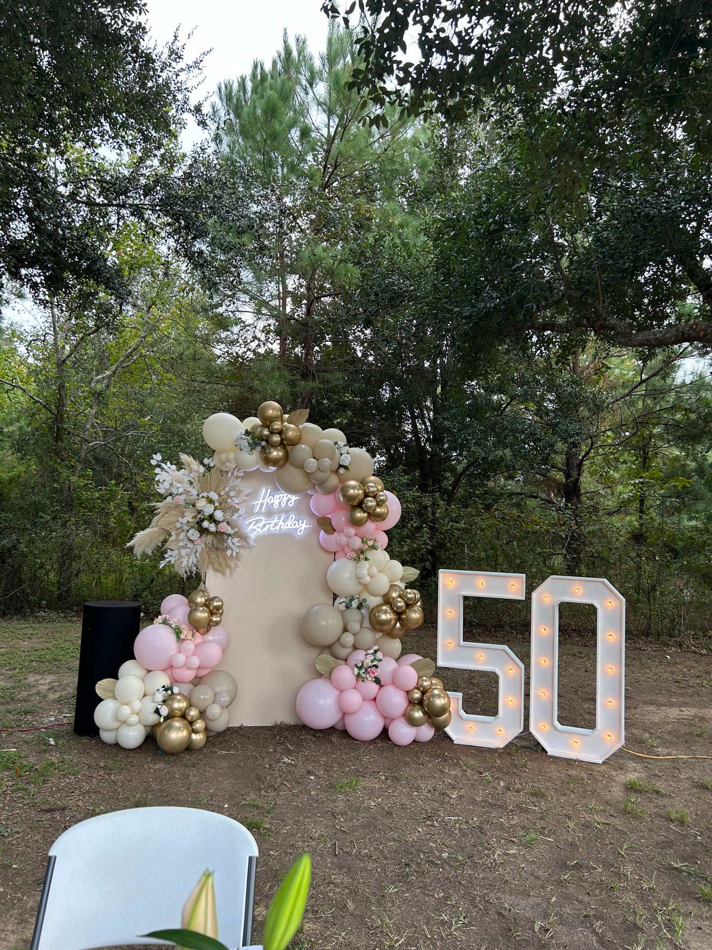 LIGHT WEIGHT 4ft marquee (PICK ONLY KATY TX)